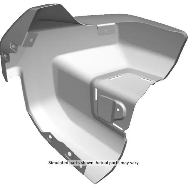 2022-2025 Chevrolet Silverado 1500 Front Bumper Passenger