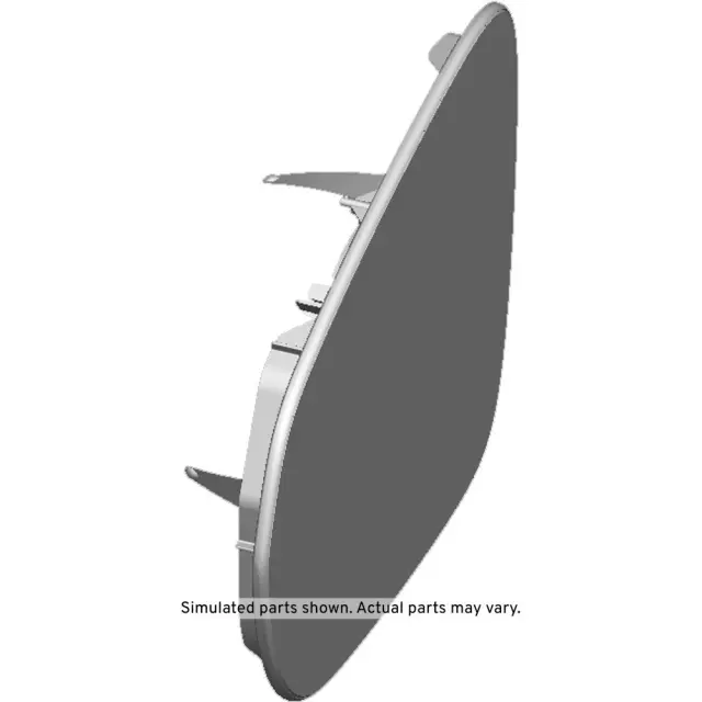 Driver Side Door Mirror with Glass and Backing Plate