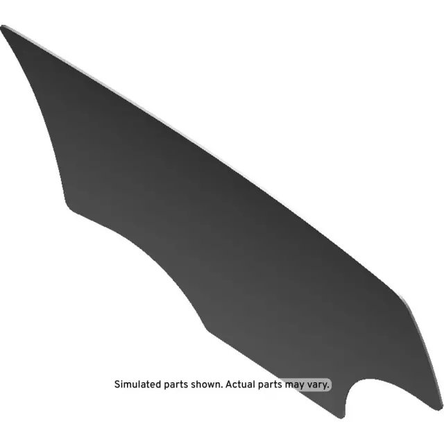 Passenger Side Rear Door Window