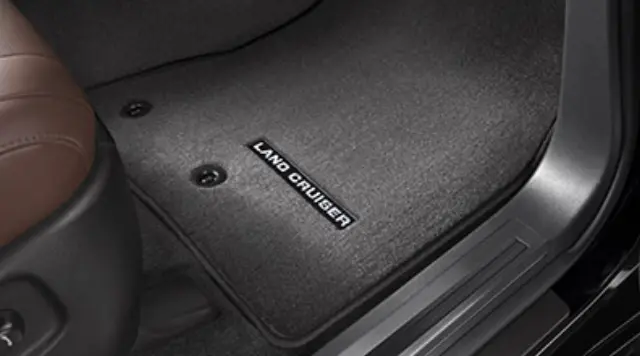 2013-2021 Toyota Land Cruiser Landcruiser Floor Mats Black PT206