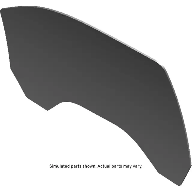 Passenger Side Front Door Window