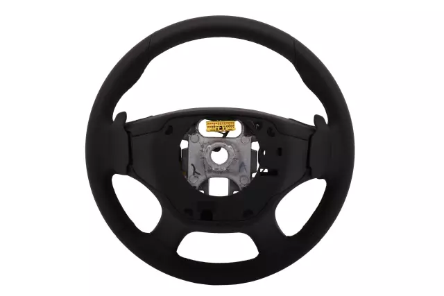 Black Steering Wheel Assembly