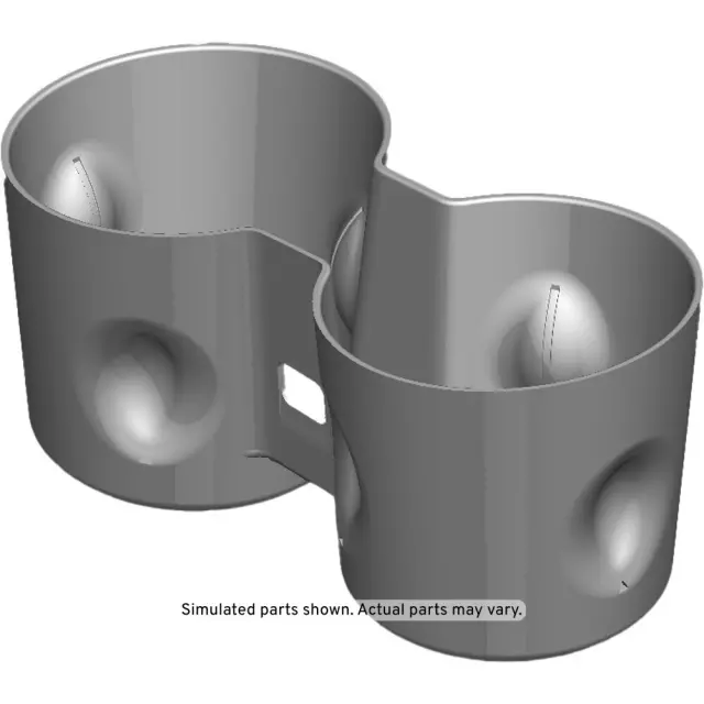 Front Floor Console Cup Holder Liner