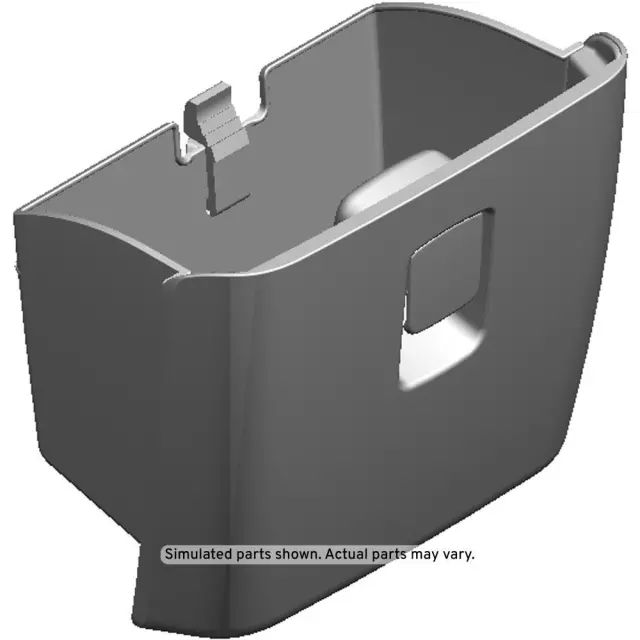 Ebony Instrument Panel Compartment Door