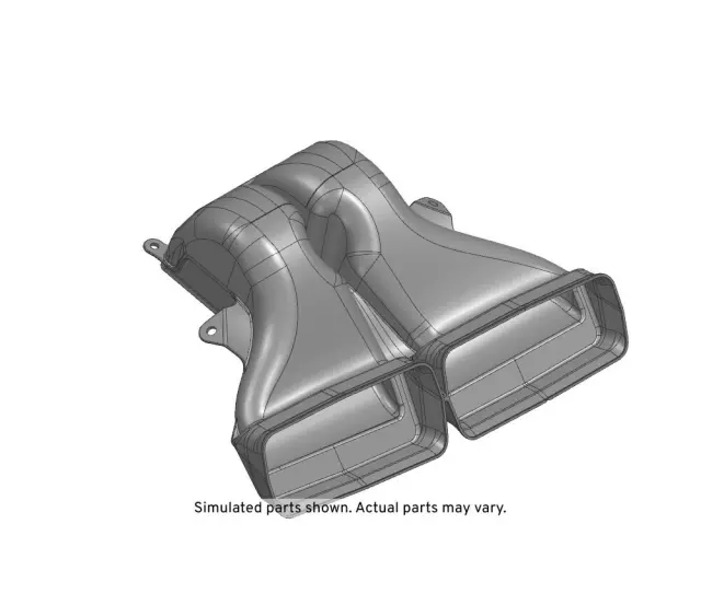 Instrument Panel Center Air Outlet Duct