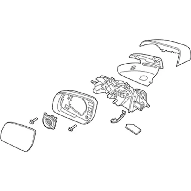 2019-2023 Ford Ranger Mirror Assembly KB3Z-17683-G | OEM