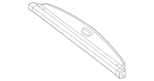 パーツ MERCEDES BENZ Cargo Cover OEM Genuine OEM Cargo Cover | 463-810-10-00-9B28 | Fits Select