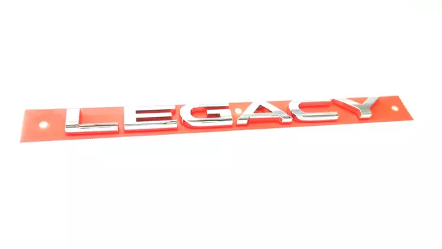 OEM NEW 2005-2009 Subaru Legacy Nameplate Letter Mark Back Door Pan 93073AG070