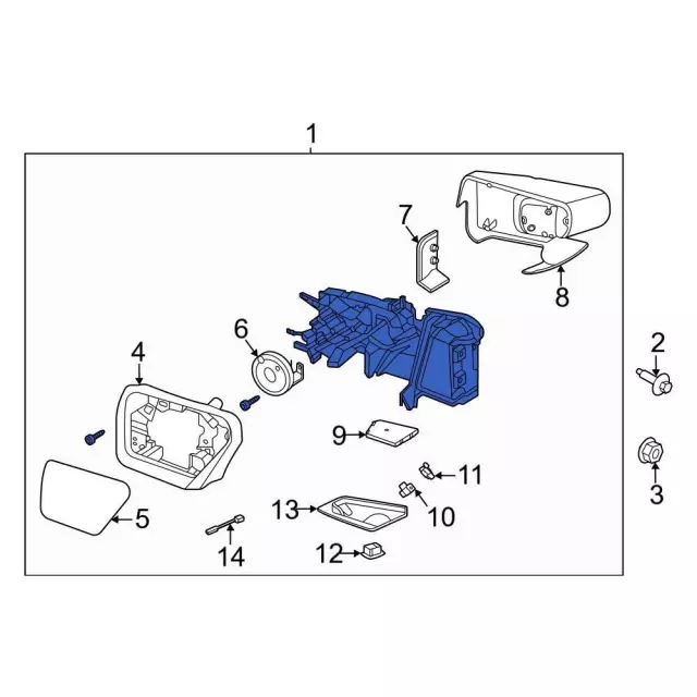 ml3z17682japtm - Ford Door Mirror | Levittown Ford Parts