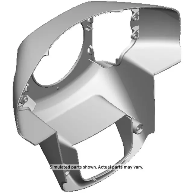 Black Steering Wheel Shroud