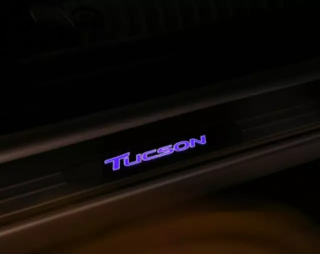 2022 2023 Hyundai Tucson Llumindated Door Scuff Sill Plates