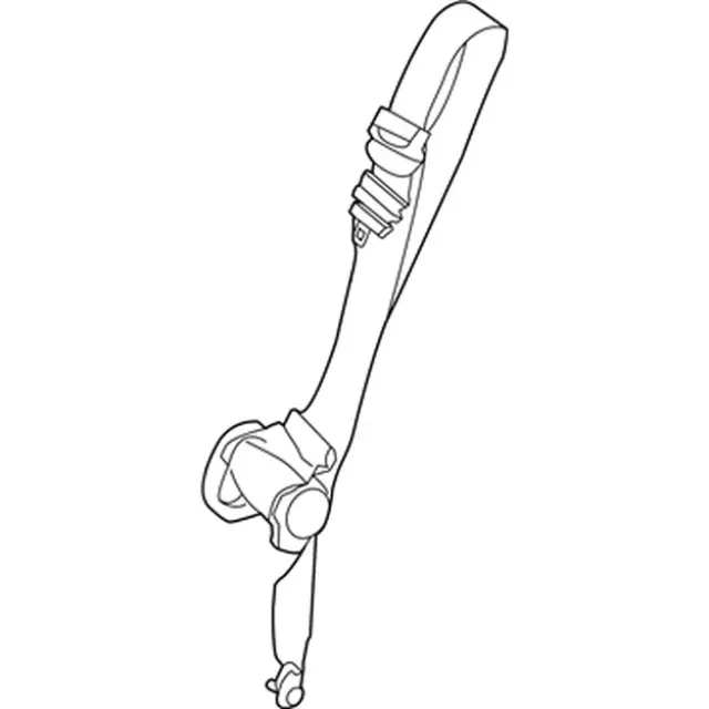 2015-2023 Ford - Seat Belt Lap And Shoulder Belt