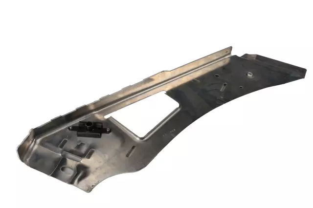 Driver Side Inner Lock Pillar Panel with Plate and Rivets