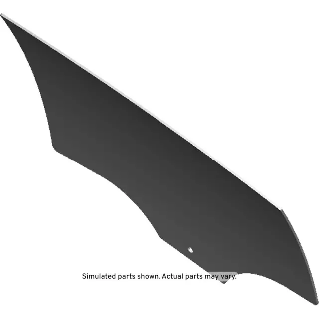 Passenger Side Rear Door Window