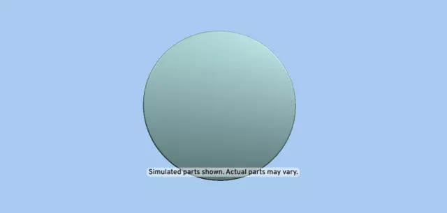 Primed Fuel Tank Filler Door