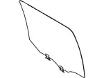 2012-2016 Ford - Door Glass