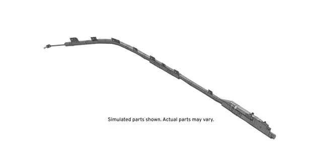 Driver Side Front and Rear Row Roof Rail Airbag