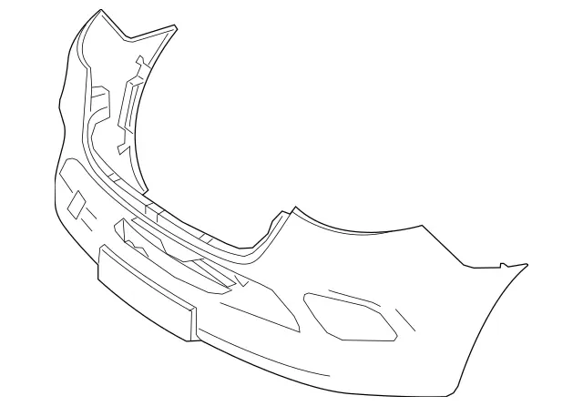 91088583009K83 - Bumper Cover 2019-2024 Mercedes-Benz | Mercedes