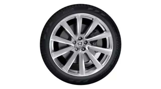 2016-2022 Volvo XC90 - 21-Inch 10-Spoke Turbine Tinted Silver Diamond