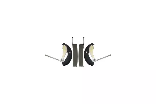 Bonded Rear Drum Brake Shoe Set