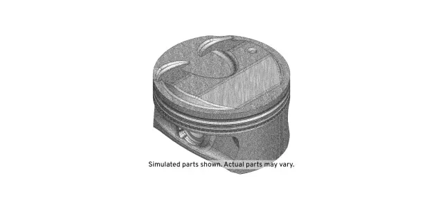 Piston Kit with Pin, Rings, and Retainers (Right)