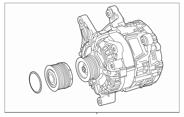 Genuine OEM Alternator | 000-906-82-06 | Fits Select 2019-2023
