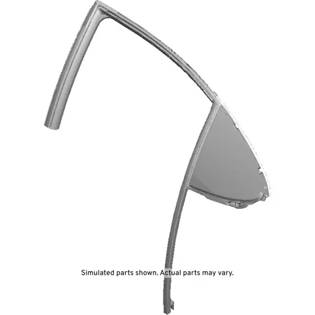 Driver Side Rear Door Stationary Window