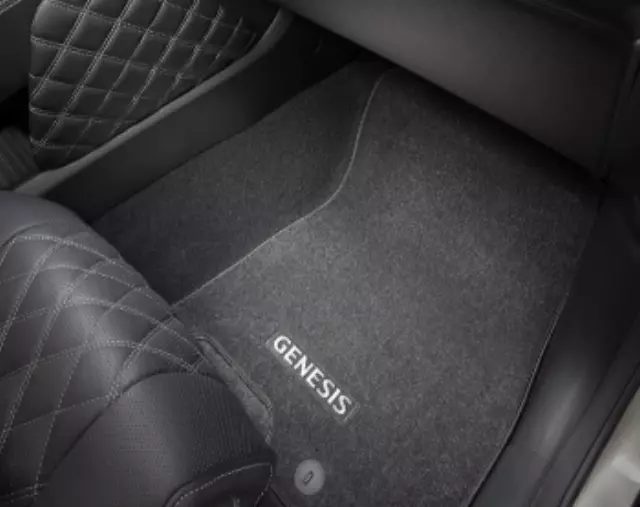 Carpeted Floor Mats - 7P-Black