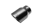 2.7L Black Chrome Single Outlet Exhaust Tip