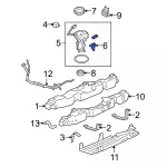 OEM NEW 04-05 Ford Explorer Mercury Mountaineer Fuel Tank Sending 7L2Z-9A299-D