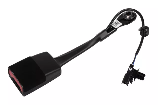 Black Front Passenger Side Seat Belt Buckle