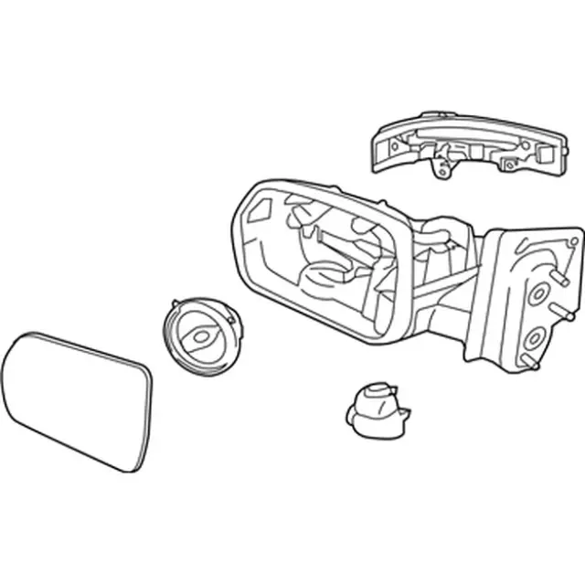 2019-2024 Ford Edge - Mirror