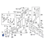 Cowl Kick Panel Cover