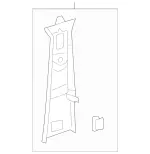 Upper Center Pillar Trim