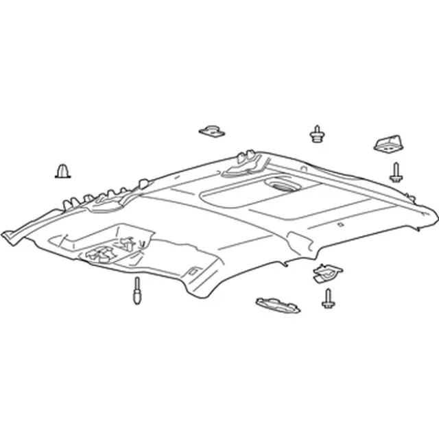 2015-2017 Ford F-150 Headliner fl3z1651944aa | TascaParts.com