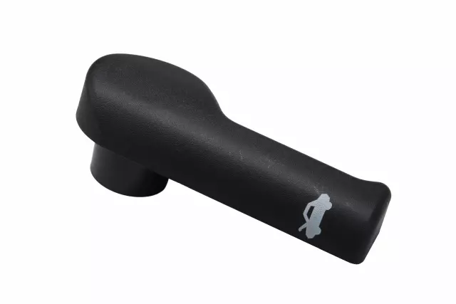 Jet Black Hood Latch Release Cable Handle