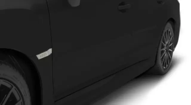 Body Side Molding - Crystal Black Silica