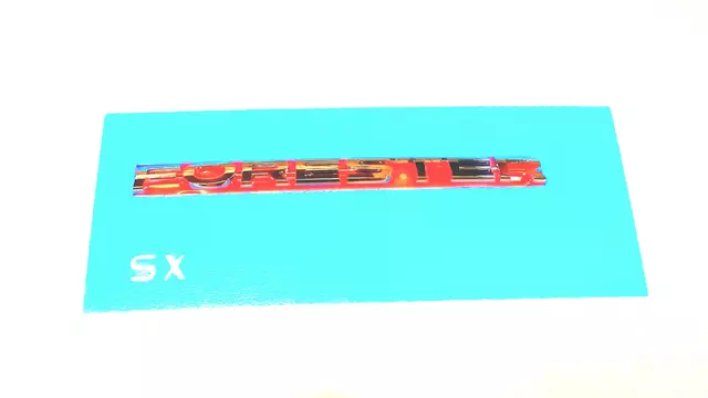 Nameplate/Forester