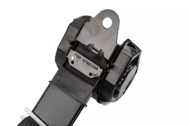 Black Rear Center Seat Belt with Retractor