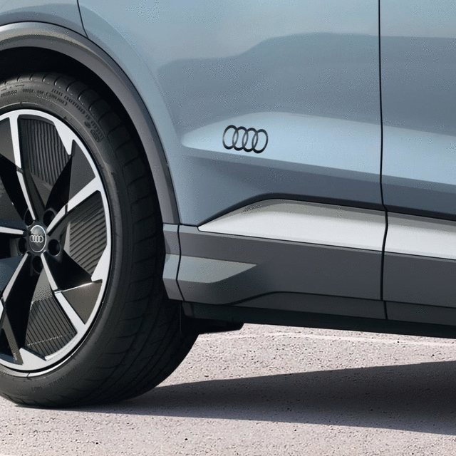 Audi Rings Decal - Black