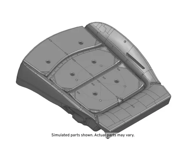 Front Seat Cushion Haptic Motor Pad