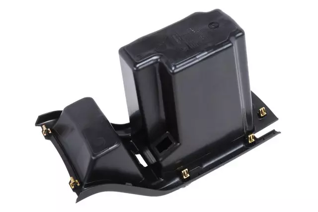 Jet Black Front Floor Console Compartment