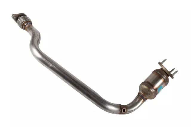 3-Way Catalytic Converter with Pipes, Studs, and Gasket