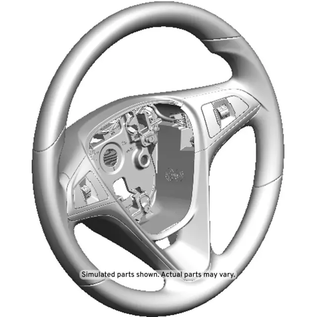 Jet Black Steering Wheel