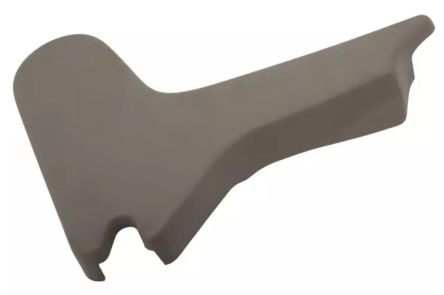 Dark Ash Gray Rear Driver Side Seat Frame Inner Finish Cover