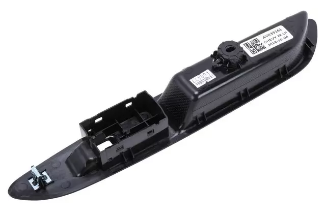 Medium Titanium Rear Driver Side Door Armrest Switch Bezel