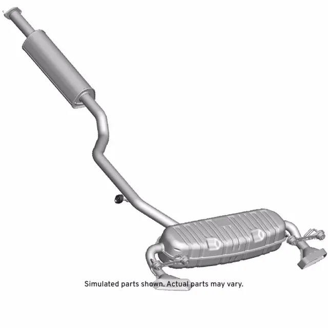 84862748 - Muffler & Pipe 2019-2024 Cadillac XT4 | GM Parts Warehouse