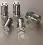 Wheel Locks - Chrome Plated For Exposed Lugs