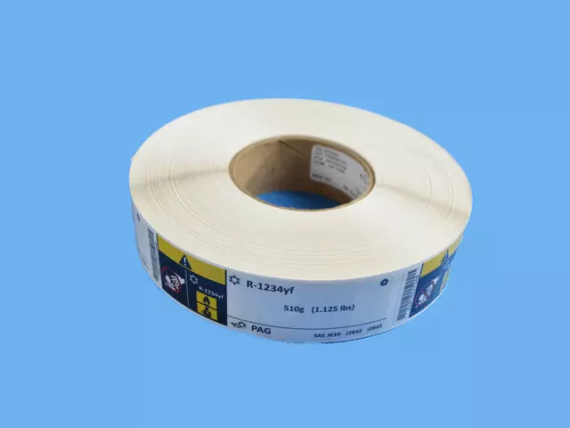 Air Conditioning System Label