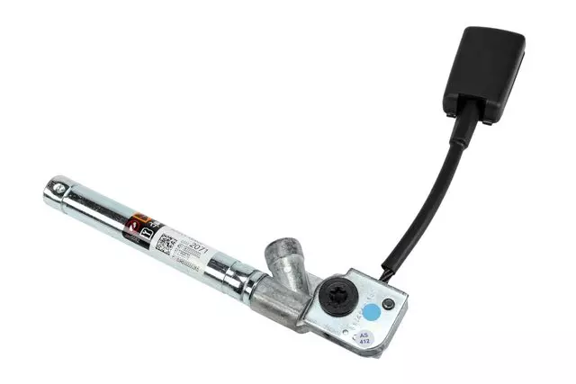 Jet Black Driver Seat Belt with Retractor and Pre-Tensioner